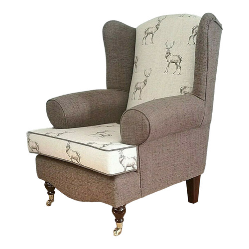 Queen anne wing back - queen,