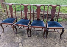 4Antique Cuban Mahogany Queen
