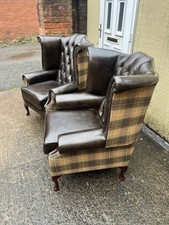 Chesterfield Queen Anne Chairs