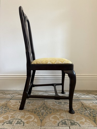 Georgian mahogany queen anne - a,