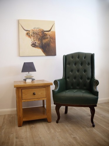 Chesterfiel high back chair - high,