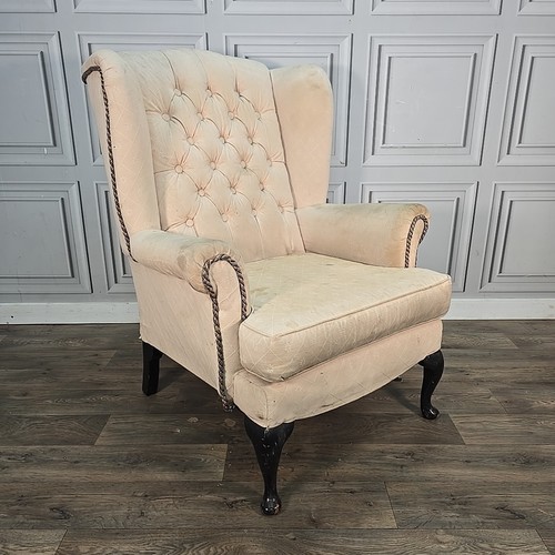 Vintage wingback armchair - armchair,