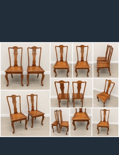 Pair vintage mahogany style - pair,