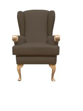 Queen Anne Leg Wing Chair