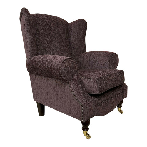 Accent wing back queen anne - back,