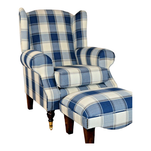 Wing back fireside queen - wing,