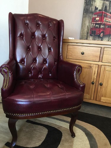 Chesterfield high back chair - chesterfield,