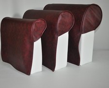 Oxblood Pair Faux Leather