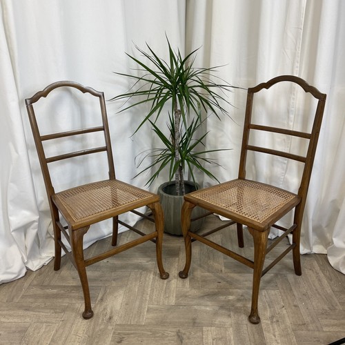 Pair 19th century rattan - century,