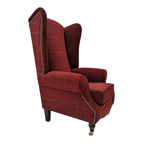 Wing back queen anne - anne, fireside