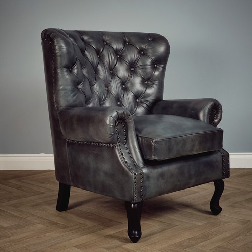 100 real leather high back - high,