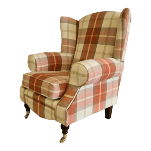 Wing back queen anne arm - queen,