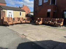 CHESTERFIELD QUEEN ANNE CHAIRS
