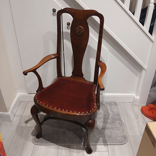 Antique queen anne chair - anne,