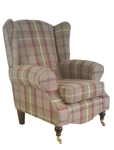 Accent wing back queen anne - accent,