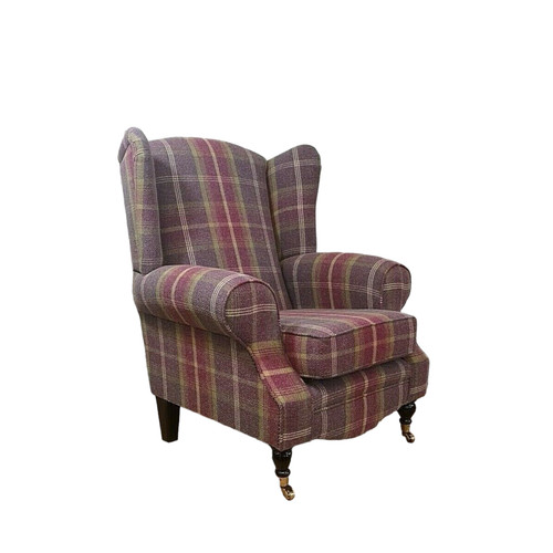 Accent wing back queen - back, anne