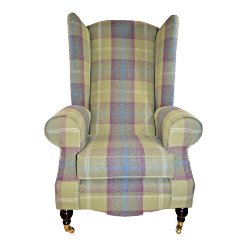 Wing back fireside queen - queen, anne