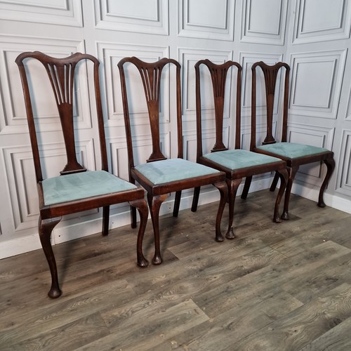 Antique mahogany dining - mahogany, chairs